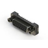 EDAC 628-015-326-213 D-Sub Connectors - Standard Density Vertical Plastic Body D-Sub Connector