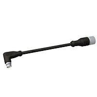 HARTING 21349300477015 Ethernet Cables / Networking Cables M12-D 4PIN FML STRT SINGLE END 1.5M PUR