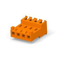 AMP Connectors - TE Connectivity 3-647479-4 Receptacle Assembly 04P MTA156 CONN ASSY 18AWG ORA
