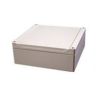 Hammond Manufacturing 1555R2GY Enclosures Watertight/Polycarb. 6.3x6.3x2.4"StyleLid