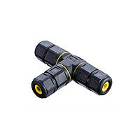 Amphenol LTW SC-L-PGT2-04-AA Standard Circular Connector Cable Joiner, FICX PGT2, Plastic, 15A, 04 pins, Screw Thread, Screw-in, Field Installable, F4.5 - F12.5mm, IP68