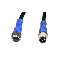 Amphenol LTW HMC-000505-0MF-CSA10 Sensor Cables / Actuator Cables NMEA 2000, Micro, Metal, 4A, 05 pins, Male Connector, Male Contact, Straight-to-Straight, Screw Thread, Overmolded Double Ended, Length 10000mm, IP68