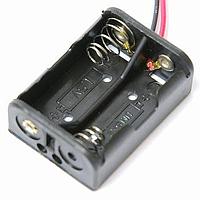 Eagle Plastic Devices 12BH522A-GR Battery Holders 2N WIRES BLACK