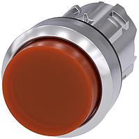 SIEMENS A6X30141016 Raised Button ILLUMINATED PUSHBUTTON. AMBER