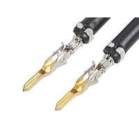 Molex 215342-1222 Pre-Crimped Lead MINI-FIT JR. M-M 150MM 16 AWG BK Au