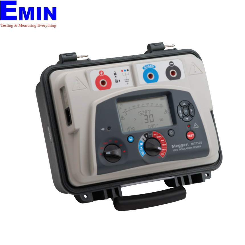 MEGGER MIT1025 Diagnostic Insulation Resistance Tester 10KV EMIN COM MM MEGGER MIT1025 Diagnostic Insulation Resistance Tester 10KV EMIN COM MM