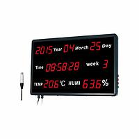 HUATO HE218B-EX-USB LED display Thermometer Hygrometer/Data Logger (-40~85℃; 0~100%RH; 20M)
