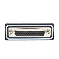 NorComp HDF-R44-213L011 High Density D-Sub Connectors 44 pin R/A solder F flash 4-40 int thrd