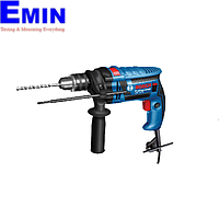 BOSCH GSB 13 RE Impact Drill (Hộp nhựa, bộ phụ kiện 100 món, tay cầm, thước chặn)