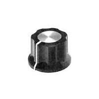 Alcoswitch - TE Connectivity PKES60B1/4 Cylindrical Knob with Skirt .748" LINE IND/ALL STR FLUTE KNOB
