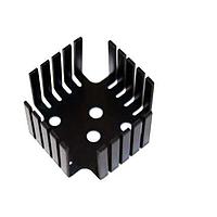 Advanced Thermal Solutions ATS-PCBT1088 Component BGA Heat Sink, Board Level Stamp, No TIM, Black, TO3, 45.21x45.21x30.99mm LxWxH