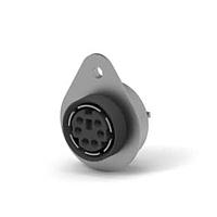 AMP Connectors - TE Connectivity 750730-2 Connectors VRT SHIELD CONN 6P 360