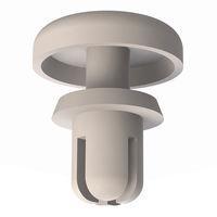 Essentra Components 27SR0010 Snap Rivet Snap Rivet, .123-.127 Hole, .050-.100 Panel Thk