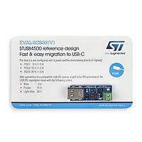 STMicroelectronics EVAL-SCS001V1 USB Fast and easy migration from DC barrel to Type-C