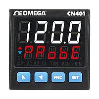 OMEGA CN402-1114455-C4-DC 1/16 DIN Single/Dual Inputs PID Controller Programmable by NFC/RFID (4 Digit LED, RS485 Modbus)