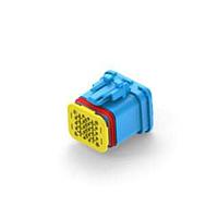 DEUTSCH - TE Connectivity 1-2350890-4 Hybrid Connector 20POS,HYBRID,SOC HSG ASSY,SLD,COD D