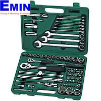 SATA 09519 1/4inch & 1/2inch DR. SOCKET WRENCH SET (METRIC) (1/4,1/2inch)