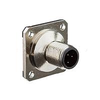 Amphenol LTW M12A-04PMMS-SS8E50 Sensor Cables / Actuator Cables M Series Sensor Connector, M12, A Code, Metal, 4A, 04 pins, Male Connector, Male Contact, Square, Screw Thread, Solder, Receptacle With Cable/Wire, Length 500mm, IP68