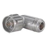HUBER+SUHNER 53_N-50-0-4/133_NE RF Adapters - In Series N plug(m) to N jack(f) right angle