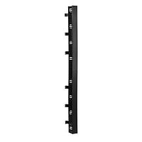 HellermannTyton VWMSC4X5BK7 Racks & Rack Cabinets Vertical Wire Manager Single-Sided, Center Mount, 4.0" x 5.0" x 83.0", Black, 1/box