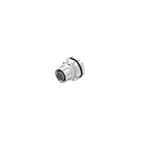 Amphenol CONEC 43-01028 Connectors 5P PCB SOLDER M12 BACK MNT SCKT