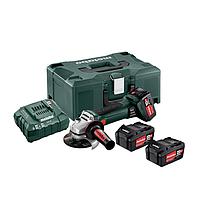 METABO W 18 LTX 125 QUICK SET Cordless angle grinder (18V 3x4Ah Li-ion)