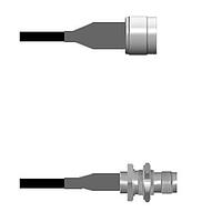 Amphenol Custom Cable Q-2I04F0003011i RF Cable Assemblies N-SP/TNC-SJB G174 11I