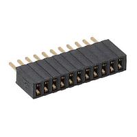 Adam Tech HRS-1B-11-GA Receptacle RECEPTACLE STRIP, 1.27MM, VERTIC