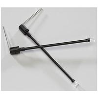 BIVAR FLPR1R11.0-SBC Flexible Light Pipes with LEDs Light Pipe Assembly, Flexible, Board Mount, Right Angle Adapter, 7mm x 4mm Rectangle Lens, 11.0 in., Super Bi-Color