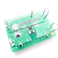Nisshinbo RP604Z331B-EV Voltage Regulator - Switching Regulator Ultra-low Quiescent Current (IQ = 0.3 uA), 300 mA, Buck-Boost DC/DC Converter Evaluation Board