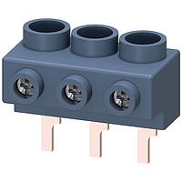 SIEMENS 3RV19155A 3 Phase Busbar MSP S00-S0 LINE TERMINAL,TOP