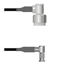 Amphenol Custom Cable Q-2E00U000D084i RF Cable Assemblies N-RP/HDBNC-RP LMR19 84I