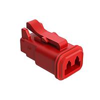 Amphenol SINE Systems AT06-2S-RED 2-Way 2 Pin Plug
