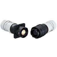 Hirose Electric EM40M-WBR-1SCA-K(81) Plastic Connectors Receptacle, female, 410A, Push-on Bayonet, waterproof type