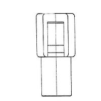 Yazaki 71222215 Wire Housing CONN 1P 250 NAT