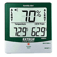 EXTECH 445814 Hygro-Thermometer Humidity Alert with Dew Point