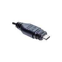Amphenol LTW UC20ML-NAML-QA003 USB 2.0 USB, Type C 2.0, Plastic, 3A, Male Connector, Straight-to-Straight, Snap-in, Overmolded Double Ended, Length 3000mm, IP68