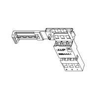 AMP Connectors - TE Connectivity 965444-1 Housings MQS SOCKET HOUSING 3P
