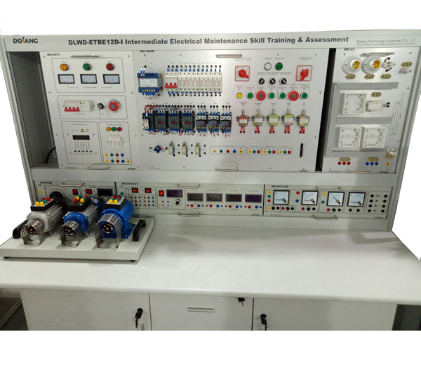 Electrical training workstation for maintenance and technology practice