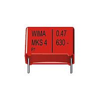 WIMA MKS4B041502E00KA00 Metallized Polyester (PET) Capacitors MKS 4 1.5 uF 50 VDC 5x10.5x10.3 PCM 7.5