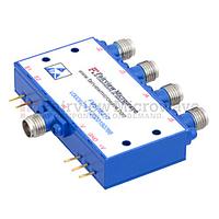 FairviewMicrowave FMSW6217, 2.92mm PIN Diode Switch SP4T (50 Ohm, 500MHz - 40 GHz, +20 dBm, 2.92mm Female)