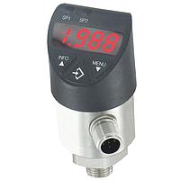Dwyer DPT-V04 Digital Pressure Transmitter, LED Display, Programmable Switches, 3-Way Design (Gauge, 50 psi, PNP, NPT Male, 1/4 in, IP67)