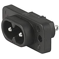 Schurter 6160.0015 Inlets 2573 APPLIANCE INLET 2.5A 70C