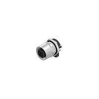 Amphenol CONEC 43-01187 Connectors 4P PCB SOLDER 5.5MM M12 BACK MNT SCKT