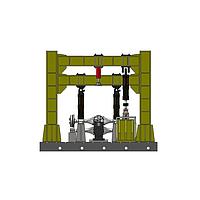 HST HST-PWT500 Electro-hydraulic servo axle housing bending test system (500kN)