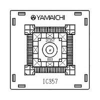 Yamaichi Electronics IC357-0804-003P Socket Open Top Sckt - QFP 80 P Cnt, 0.65 Pitch