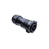 Amphenol LTW DC-02BFMB-QL8SPP Standard Circular Connector X-Lok, Large Size, Plastic, 20A, 02 pins, Female Connector, Male Contact, Straight, Push Lock, Screw-in, Field Installable, F8.0 - F10.0mm, IP68