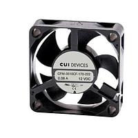 Same Sky (formerly CUI Devices) CFM-3510CF-160-188 Axial dc axial fan, 35 mm square, 10 mm, 12 Vdc, omniCOOL, 6000 RPM, 3.93 CFM