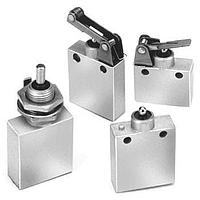 OTTO P6-371120 Subminiature Watertight Sealed Double Pole Limit Switch Mom. Actn Pin Rllr 7A 1, 2, & 4 Poles