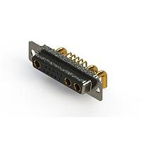 EDAC 630-13W3640-3T1 Mixed Contact D-Sub Connectors Right-angle Power Combo D-Sub Connector